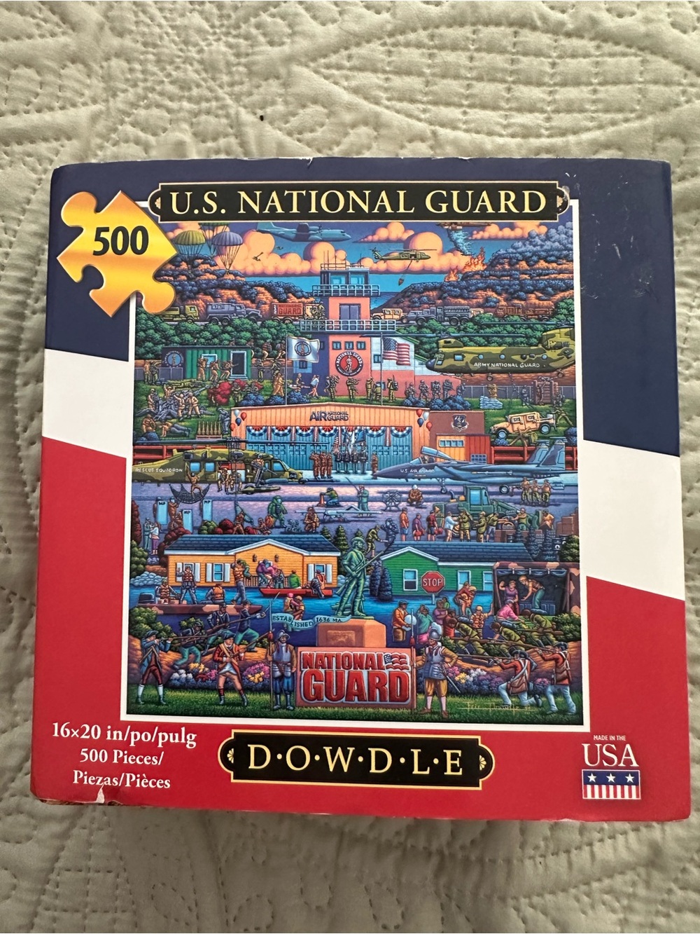 Dowdle U.S. National Guard 500-Piece Puzzle